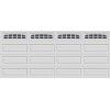 Clopay Ideal Holmes CHARLESTON 608 ALMOND Replacement Window Inserts/LONG Panel
