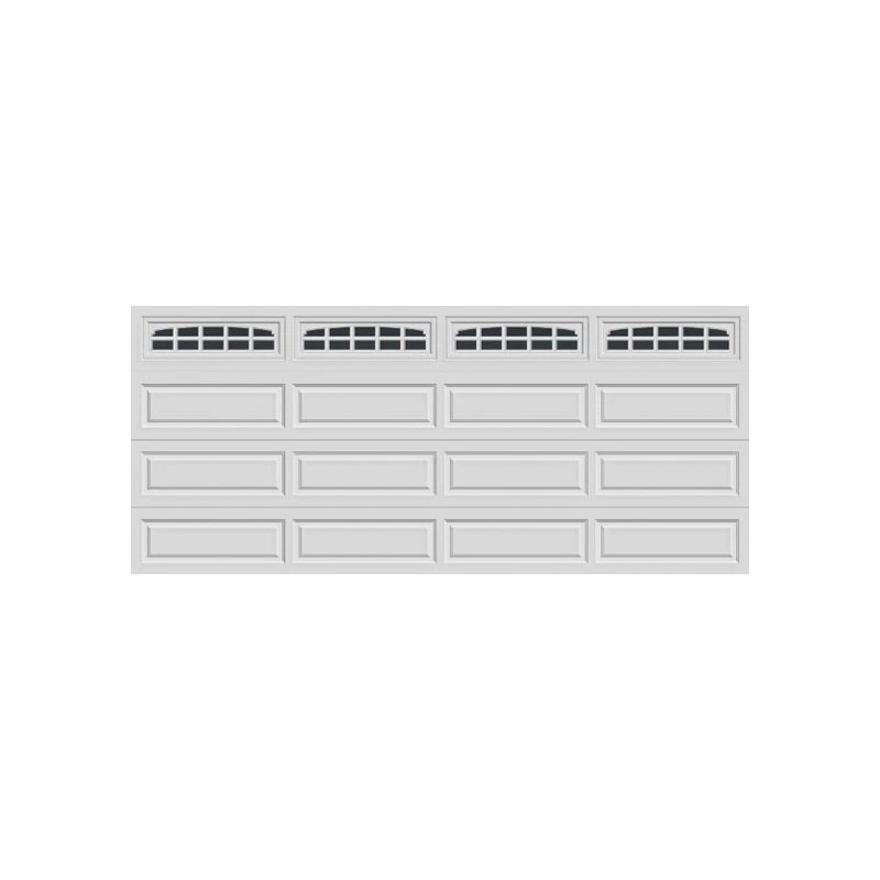 Clopay Ideal Holmes CHARLESTON 608 ALMOND Replacement Window Inserts/LONG Panel