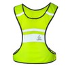 Löffler Gilet riflettente (IT, Testo, M, Regular, Regular, Neon Yellow)