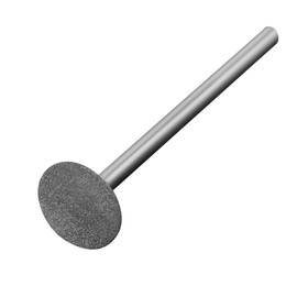 C12rtive Nail Drill, Flat Diamond Carbide Cuticle Remover Bit, 3/32 Inch Shank, Professional Diamond Carbide Nail Drill for Acrylic Gel Nails, Home Salon and DIY (Flat Drill)