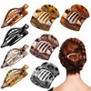 Flat Hair Claw Clips,Hair Clips Women,8 Pcs Flat Claw Clip