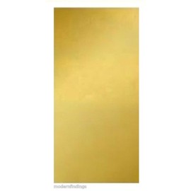 Solid Brass Sheet Metal 18 Ga (Soft) 4" X 8" Made in USA