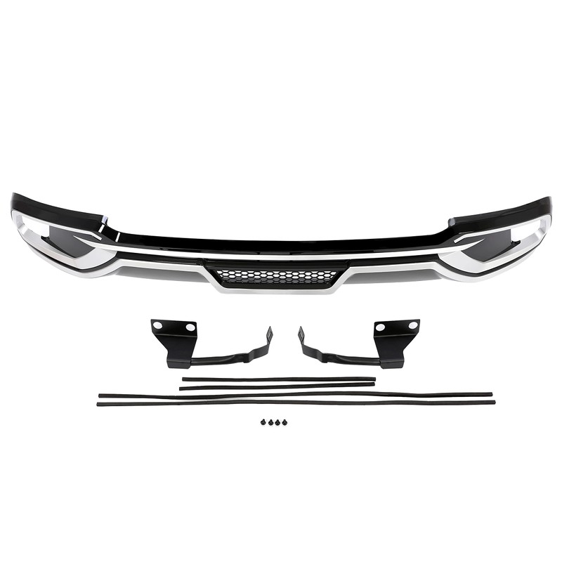 KUAFU Rear Bumper Diffuser Compatible with 2017-2019 Toyota Highlander Hybrid