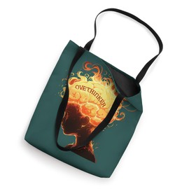 Overthinker Funny Emotional Brain Student Medical Nurse Cool Tote Bag