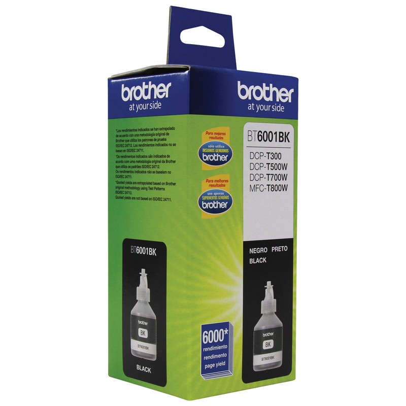 Brother BT6001BK botella de tinta, 6000 Paginas