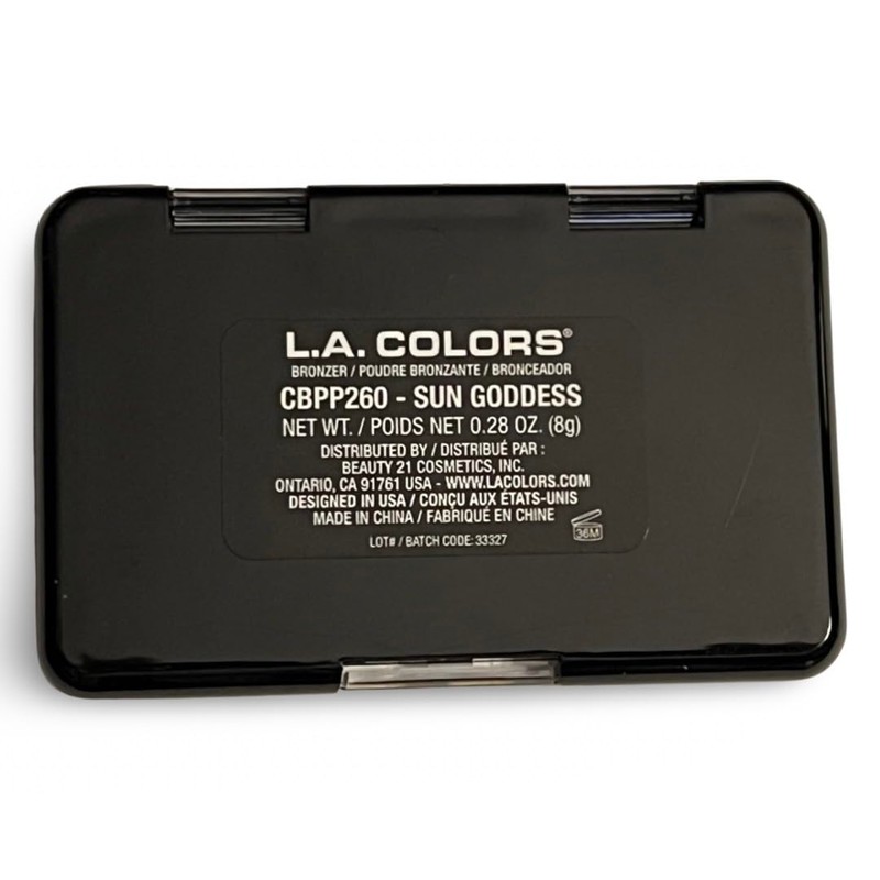 L.A. Colors Bronzer CBPP260 Sun Goddess .28 oz