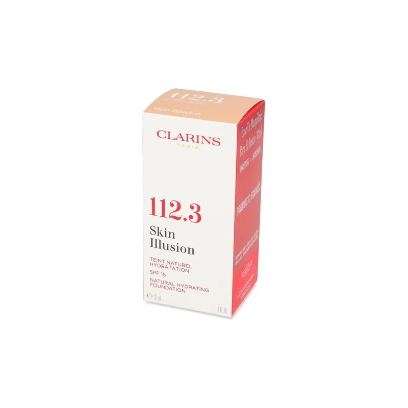 Base De Maquillaje Skin Illusion Spf15 Clarins Tono Sandalwoo 112.3