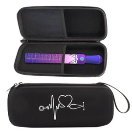 DIFEIUKI Pen Light Case, Hard 4 Penlight Pouch, Inner Pocket, Lightweight, Waterproof, Shockproof, Glow Pen Storage Bag, Convenient to Carry, For Live Events, Concerts, Invitations, Goods, Black