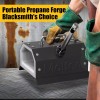 MMasters Single Burner Propane Forge for Home＆Professional, Gas Forge-Efficient Heating