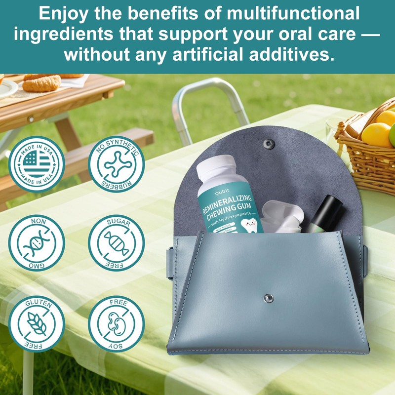 Remineralizing Gum with Nano-Hydroxyapatite Gum & Xylitol – Sugar-Free Mastic