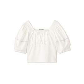 Jill by Jill Stuart Bustier Cut-and-Sew, white