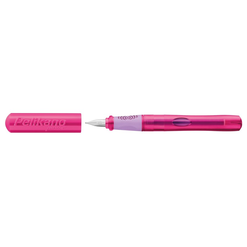Pelikan Pelikano Junior 824866 Fountain Pen for Left-Handed Users, Pink,