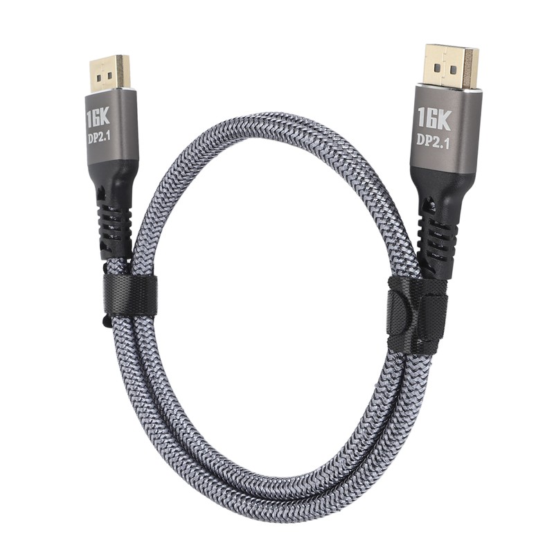 DisplayPort 2.1 Cable 16K 30Hz 40Gbps 3D Dynamic HDR Male