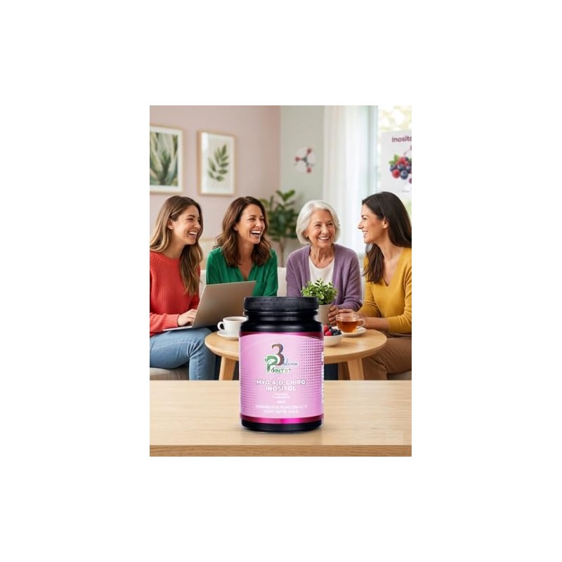 Inositol Myo & D-chiro 40:1, 3balancepoints, Ciclo Hormonal