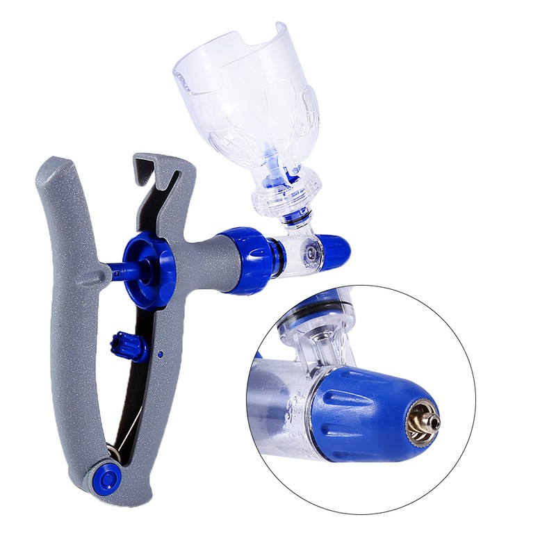 5ml Veterinary Injector Automatic Self Refill Syringe for Livestock Cattle