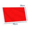 12x18 Inch Red Nautical Flag,1x1.5 FT Red Blank Flag,Small Size