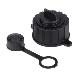 Tapa de Tapón, Kit de Piezas de Lata de Gasolina de Plástico con Pico, Tapa de Rosca, Junta de Ventilación Trasera y Tapa de Sujeción (Tapa grande para la boquilla de