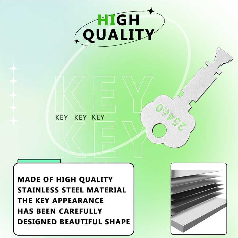 25460 Christmas Tree Key fits for Gamewell Fire Alarm Box,Fire