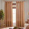 Boho Terracotta Tab Top Bohemian Curtains for Fall Living Room