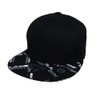 WITHMOONS Snapback Hat Hiphop Thuglife Embroidery Baseball Cap TR21426 (Black)