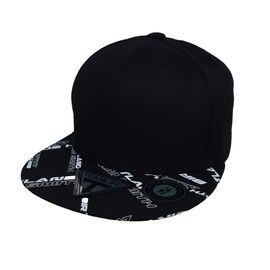 WITHMOONS Snapback Hat Hiphop Thuglife Embroidery Baseball Cap TR21426 (Black)