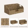 StorageWorks Pantry Baskets for Organizing, Seagrass Storage Baskets for Shelves
