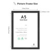 Photo Frame (Black Wood, A5, Set of 2)