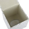 Discoball Tissue Box Cover PU Leather Cube Tissue Holder -