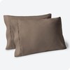 Bare Home Microfiber Pillow Cases - Standard/Queen Size Set of