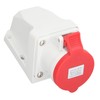 Industrial Connector Electrical 4 Pin 32A 3P+E IP44 Waterproof Dustproof