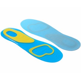 PhoenixSole Insole, Sports Gel Cushion, Footbed, Shock Absorption, Flexible, High Density, Antibacterial, Odor Resistant, For Sports, Walking, Town, Unisex, Medium