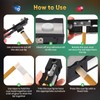 DOYFAY Billiards Pool Cue Tip Shaper 10-in-1 Pool Cue Tips