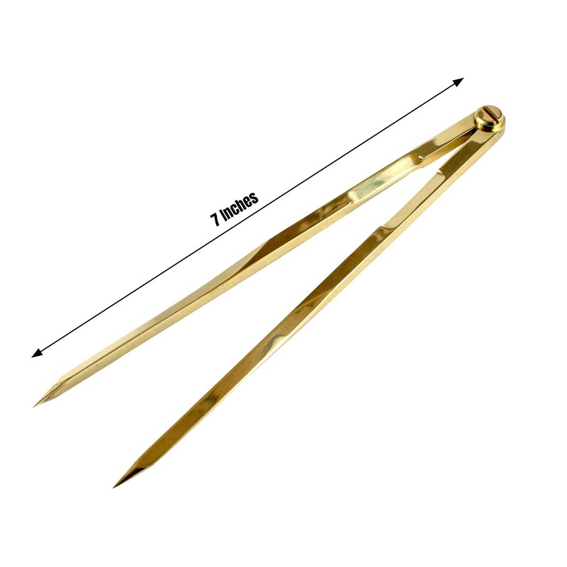 Calyron Navigation Straight Pattern Artist Solid Brass Divider Drawing Tool