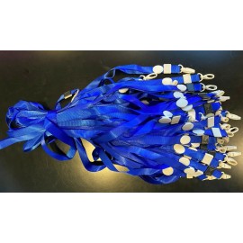 Unbranded/Generic  Plastic & Nylon Neck Strap Lanyard Sling Necklace Tradeshow Badge Holder NEW 50