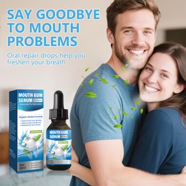 Gum Restore Drops, Gum Repair for Receding Gums, Receding Treatment Regrow for Bad Breath