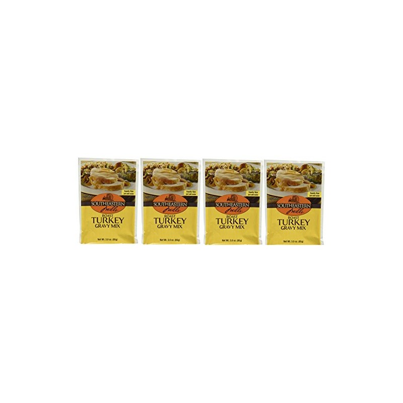 Southeastern Mills Roast Turkey Gravy Mix, 3 Oz. Package (Pack