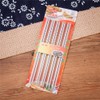 10 Pcs (5 Pairs) High Quality Spiral Design Silver Stainless