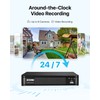 ZOSI 8CH H.265+ Home Security Camera System Outdoor, 8 Channel