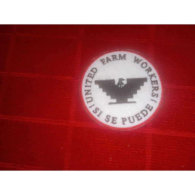 United Farm Workers "si se puede" iron on patch