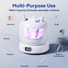 JEDIA Ultrasonic Retainer Cleaner – Detachable Denture Cleaner Machine with