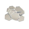 Super Cool Creations Hexagon Shaped Crafting Mirrors, Set of 10,