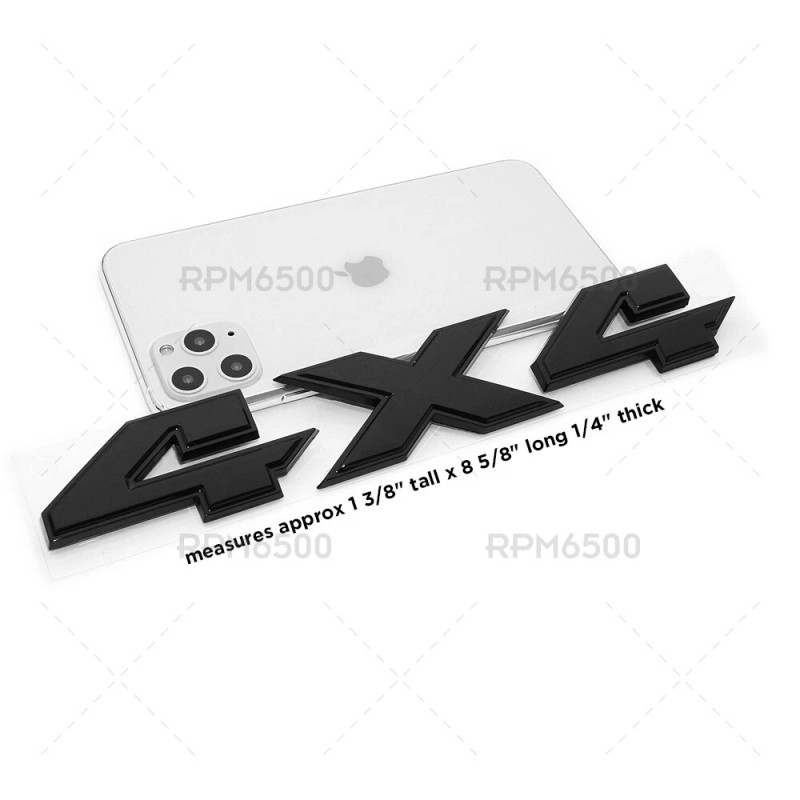 Mopar 15-22 Ram 1500 2500 3500 4X4 Tailgate Badge Logo