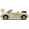 Car Sticker Flower Power Hippie Flowers Set 06 (16)
