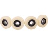 4 pieces nylon polyamide wheels 45 mm diameter 14 mm
