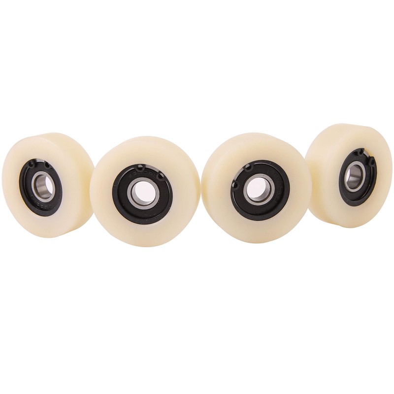4 pieces nylon polyamide wheels 45 mm diameter 14 mm