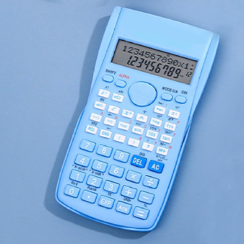 Efficient 12-bit Science Calculator, 240 Functions, Math Calculator with LED