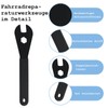 JRSHIRLEYLTD Bicycle Cone Wrench Set Tool (13, 14, 15, 16,