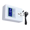 Pre Wired Temperature Controller LED Digital Temperatures Regulator with Sensor