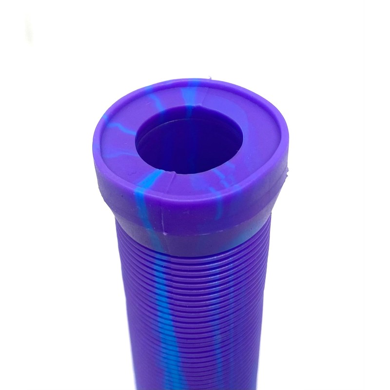Team Dogz Bicycle Handlebar Grips, Non-Slip Soft Rubber Cycling Grips,
