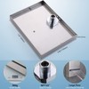 Waterfall Showerhead Tub Spout Fixtures - NPT1/2 Wall Mounted Heavy